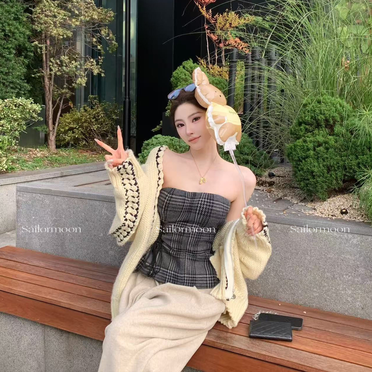 F PROJECT【智美术馆】小众设计含羊毛侧边绑带重工抹胸上衣女,女装/女士精品,抹胸,淘宝优惠券,粉丝福利购,淘宝优惠卷