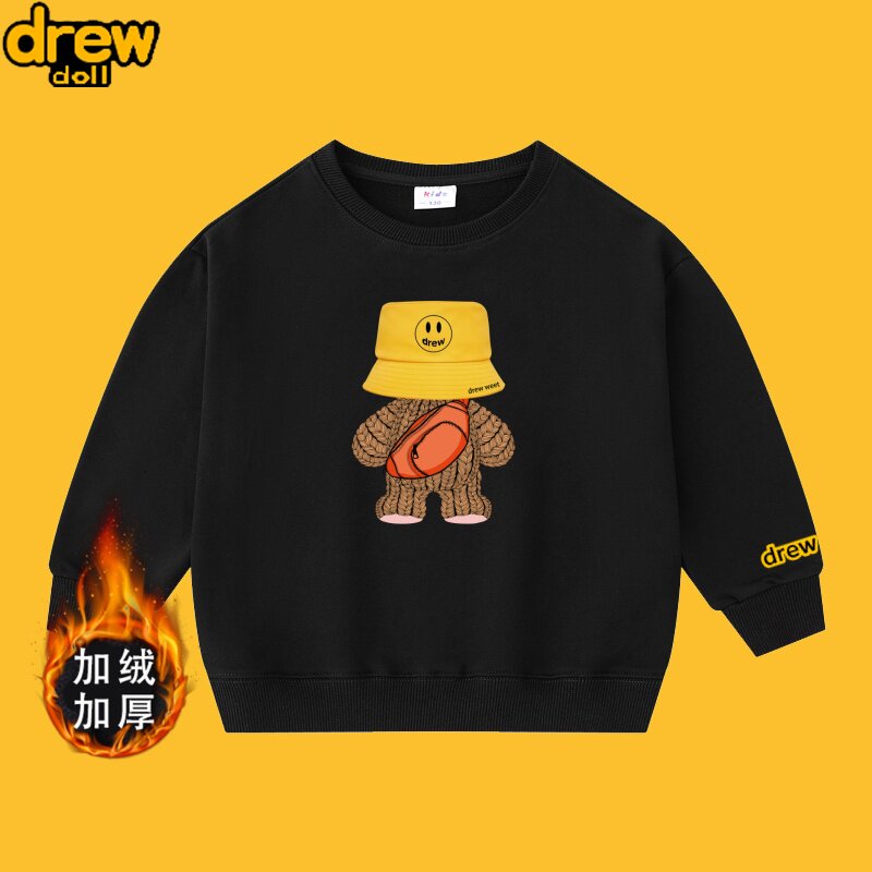 圆领卫衣笑脸儿童中大童卫衣男