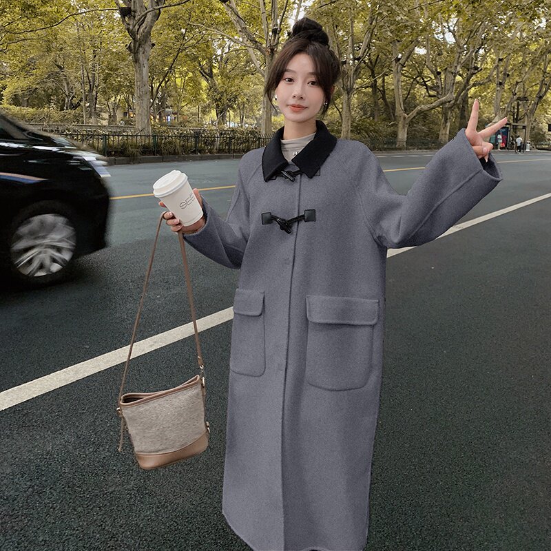 现货有！2022三色双面羊绒毛呢外套女123-8867-P255-K388,女装毛呢外套,浙宝123