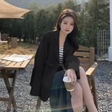 现货有买家秀！2025春季新款黑色西装外套123-2388-P120-K178，女装西装，浙宝123