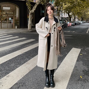 有！2022冬新款三色双面羊绒毛呢外套女123-8867-P255-K388,女装毛呢外套,浙宝123