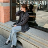 今年流行气质灯芯绒小西装外套女秋季2024新款休闲高级感灰色西服，女装西装，浙宝123