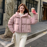 出货中！2026冬季新款连帽90绒羽绒服外套ZB123-7776-P315-K468，女装羽绒服，浙宝123