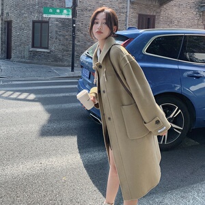 现货有！2022冬季色双面羊绒毛呢外套女123-8866-P255-K388图片