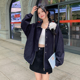 新款！2024秋季新款复古牛仔外套女123-7072-P155-K218，女装短外套，浙宝123