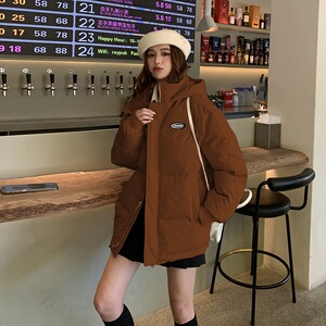 设计款！出货中！2022冬季三色连帽服女123-8899-P155-K218图片