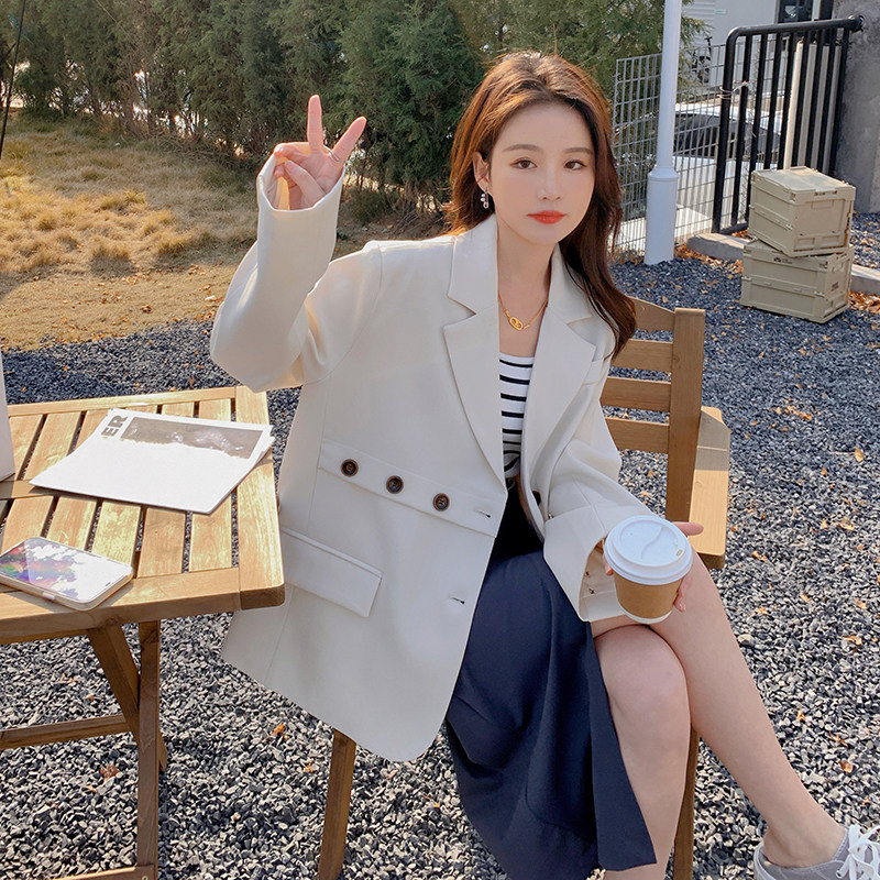 现货有买家秀！2025春季新款黑色西装外套123-2388-P120-K178,女装西装,浙宝123