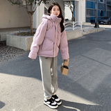 大货已出！2026冬季连帽灯芯绒棉服外套123-8689-P175-K258，女装棉衣/棉服，浙宝123