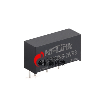 原装 HLK-B0509S-2WR3 DC-DC隔离电源模块5V转9V222mA2W短路保护