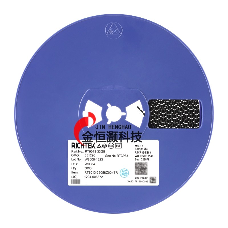 原装正品 RT9013-33GB SOT23-5 稳压器LDO芯片 3.3V/500mA输出