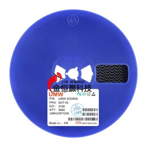 UMW SI2308A SOT-23 60V/2A N沟道 MOS(场效应管)芯片