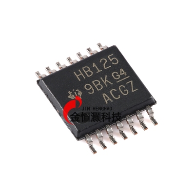 原装正品 SN74AHCT125PWR TSSOP-14 四路总线缓冲门芯片