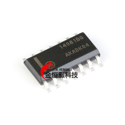 原装正品 MC14081BDR2G SOIC-14 四路2输入与门 贴片逻辑芯片