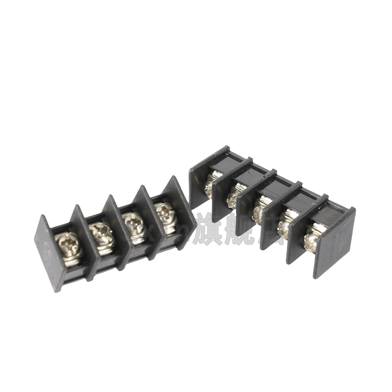 栅栏式接线端子DG/KF25C/45C-7.62 9.5MM2/3/4/5/6/12P中间脚端子