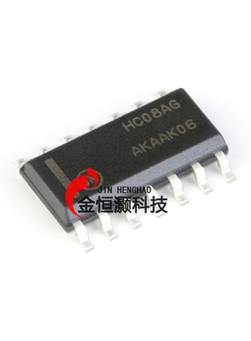 原装正品 MC74HC08ADR2G SOIC-14 四路2输入与门 贴片逻辑芯片