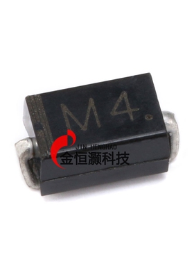 M4 1N4004 SMA(DO-214AC) 1A/400V贴片通用二极管(10只)