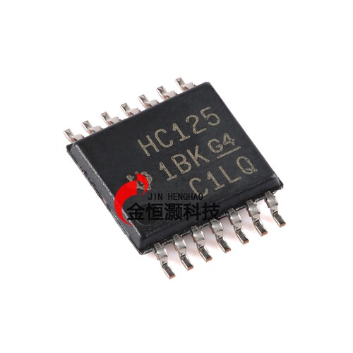 原装正品 SN74HC125PWR TSSOP-14 四路总线缓冲门芯片