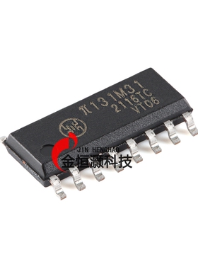 原装π131M31 SOIC-16 增强型ESD 3kVrms 10Mbps三通道数字隔离器