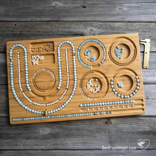 项链设计手串设计盘手链串珠8字