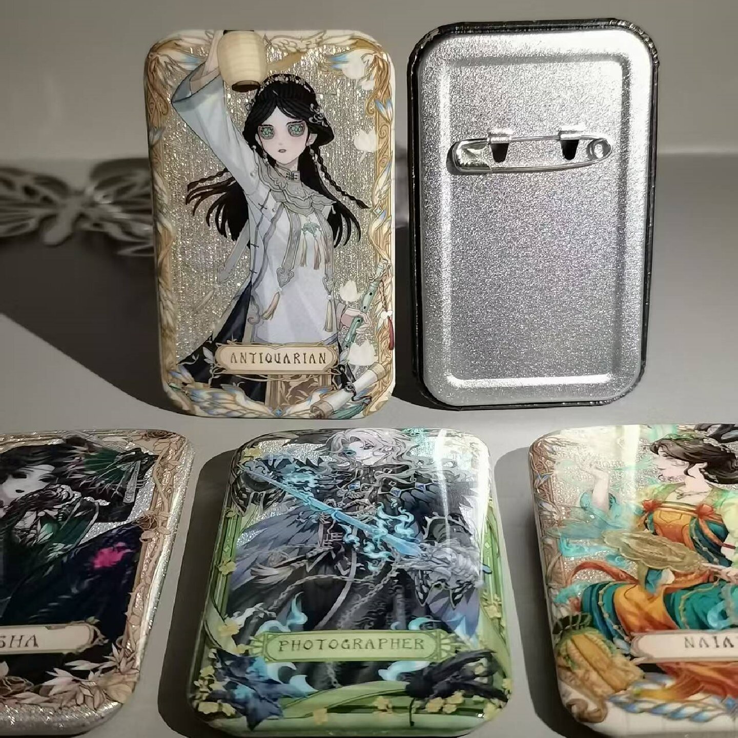 第五人格红蝶古董商医生渔女吧唧