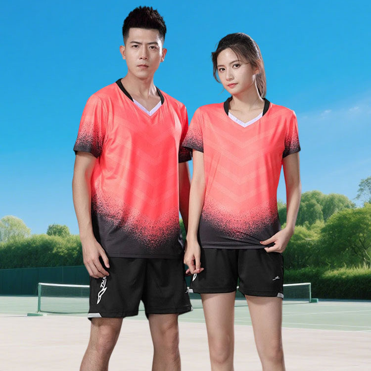 羽毛球服套装男女运动柔软舒适