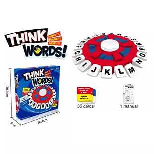 儿童疯狂字母棋盘游戏快节奏亲子互动活动聚会派对多人益智玩具