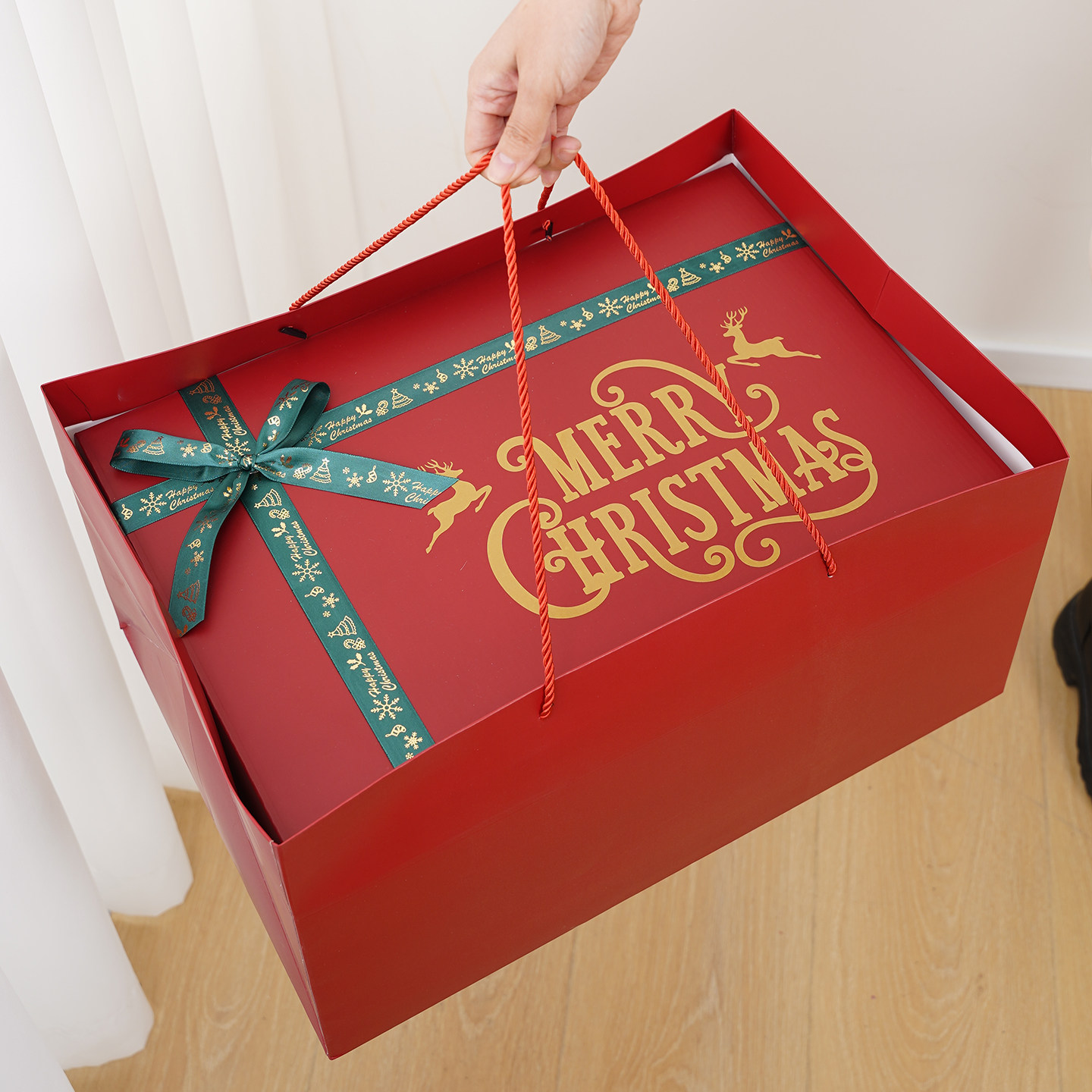 圣诞节礼物盒空盒子超大号礼品盒平安夜送男女友仪式感礼物包装盒