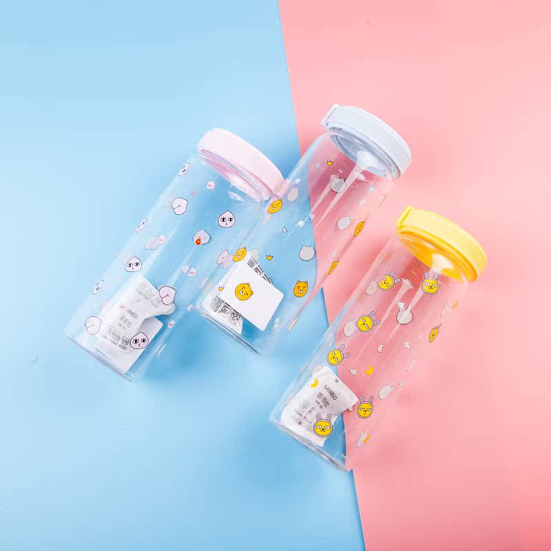 KAKAO水杯便捷式可爱卡通玻璃杯女Ryan屁桃学生手提杯子300ML韩版|ruв категории посуда, кубок/кубок/чайник, удобно кубок - от Buy2taobao.com для оказания профессиональной услуги покупки агента Taobao