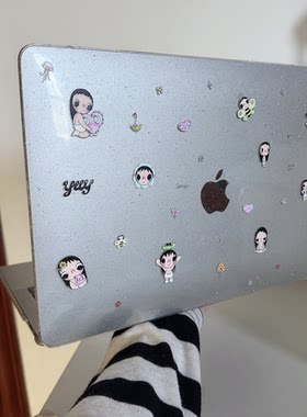 寻壳治愈小玉2026款适用macbookair保护壳13.6寸m4苹果macbookpro套15笔记本电脑14寸6键盘膜air透明8硬9可爱