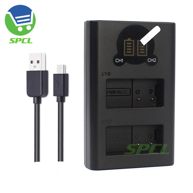 适用于leica徕卡v-lux(typ 114) q(typ 116)相机usb双充充电器