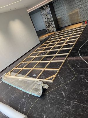 油画框加厚加宽大尺寸内框条榫卯内框私人定制绷绢框油画内框定做