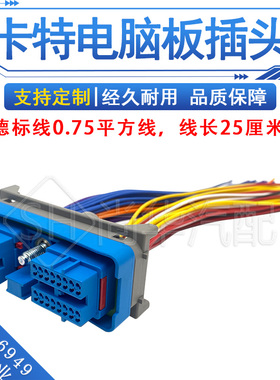 15488667卡特323D车用发动机电脑板线束插头64245-1043