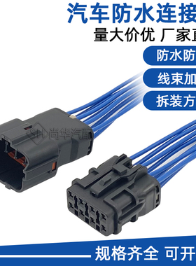 DJ7081Y-2-11/21汽车防水插头7222(7123)-7484-40MG640341/610339