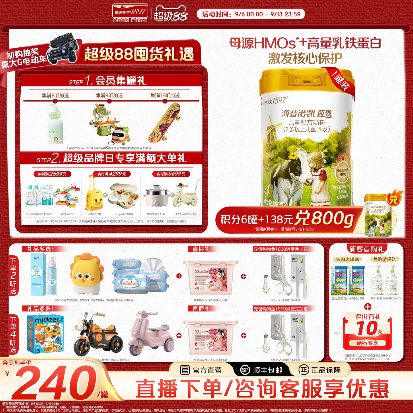 品牌官旗】海普诺凯1897荷致4段图片