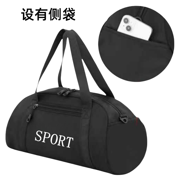 单肩斜挎包涤纶运动健身厂家直销