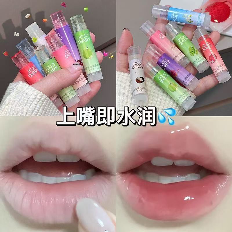 儿童果味润唇膏透明唇蜜无色唇油