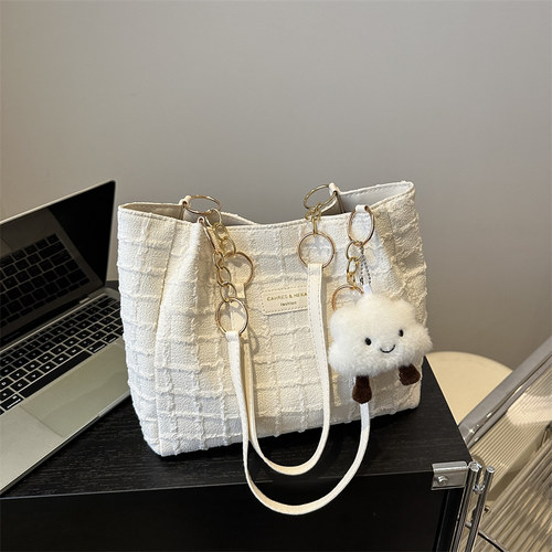 时尚百搭单肩通勤包大容量托特包