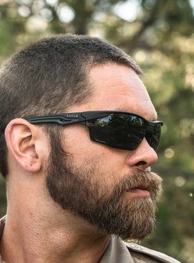 法国宝莱BOLLE护目镜TRYON款 防雾防冲击射击骑行战术太阳眼镜