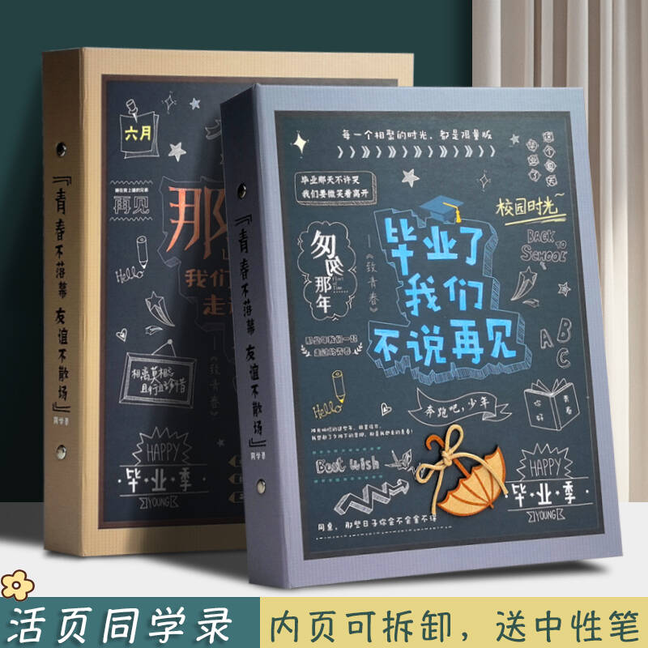 同学录六年级ins复古风留言册