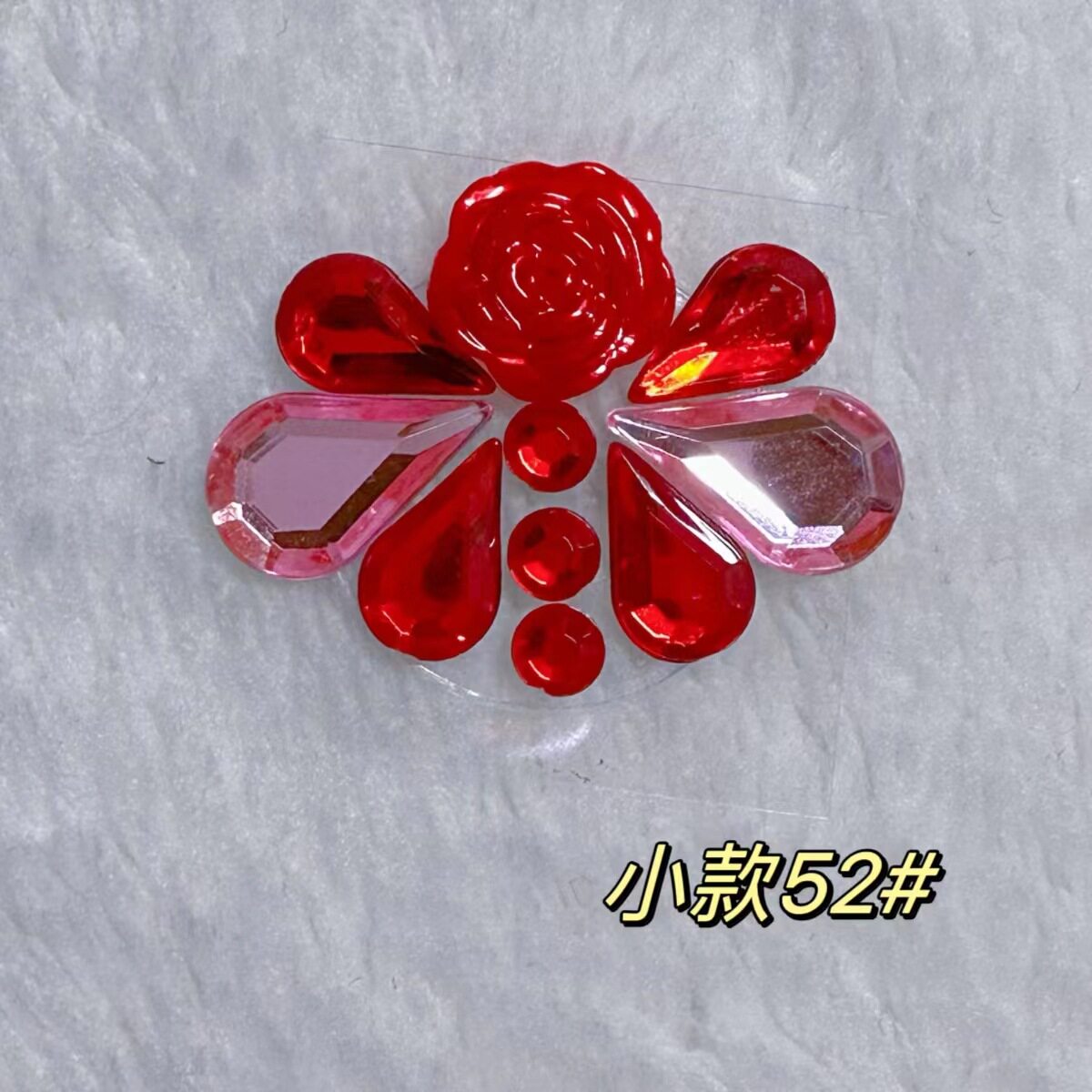 古风款眉心贴精美水钻彩绘自带胶表演古风眉心贴背胶表演舞台妆造