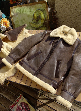 桑尼福利韩版B3原生态羊皮毛一体