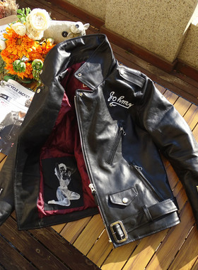 3折捡漏儿【马龙白兰度肖特613斜拉】印度产山羊皮