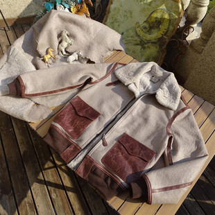 小羊羔 我只穿轻薄舒适 皮毛一体：谁还穿超厚板身 老羊？