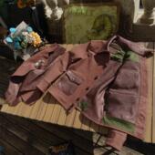 仅234件 帮友厂赔本抛售 半里衬特殊工艺高山山羊皮三兜牛仔