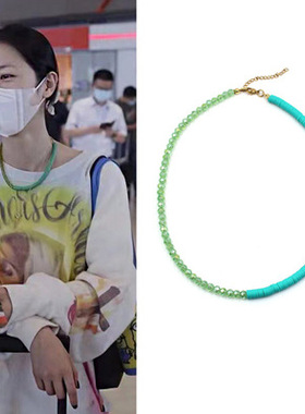 小众设计感周雨彤同款项链