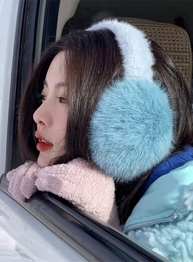 杨超越同款耳罩毛绒氛围感很出片