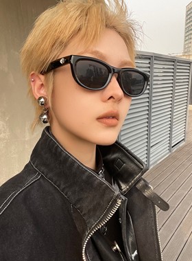 高级感gm猫眼墨镜时髦辣妹潮眼镜