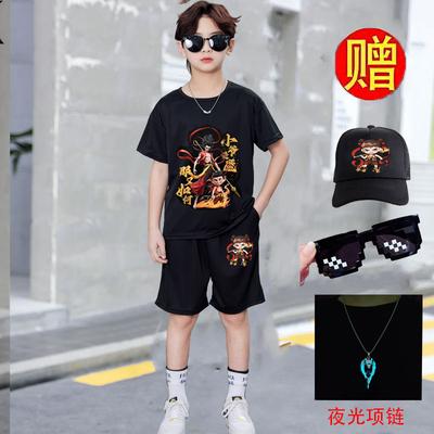 哪吒2之魔童闹海男童动漫套装