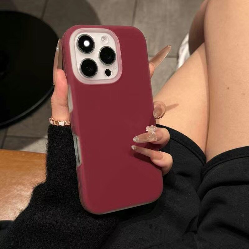 果冻液态硅胶灰色适用苹果15手机