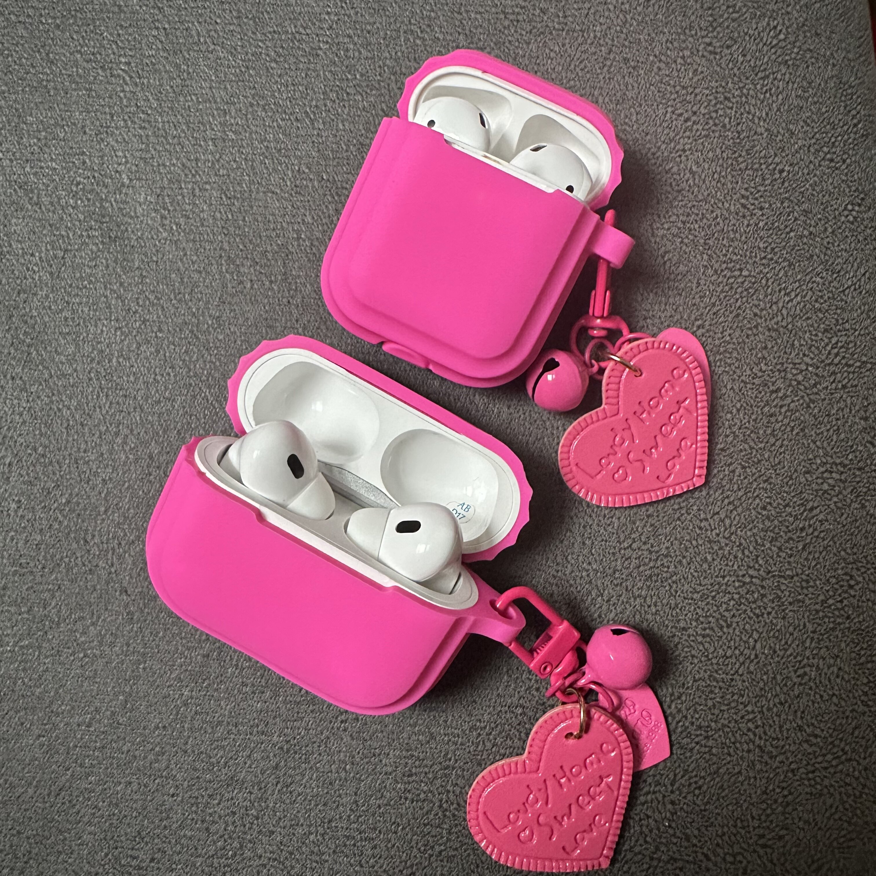 纹红硅胶软壳适用于airpodspro2保护套airpods苹果耳机壳airpods2无线蓝牙airpodspro二代pro2airpods3保护壳